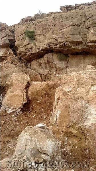 Botticino Cream Marble Quarry