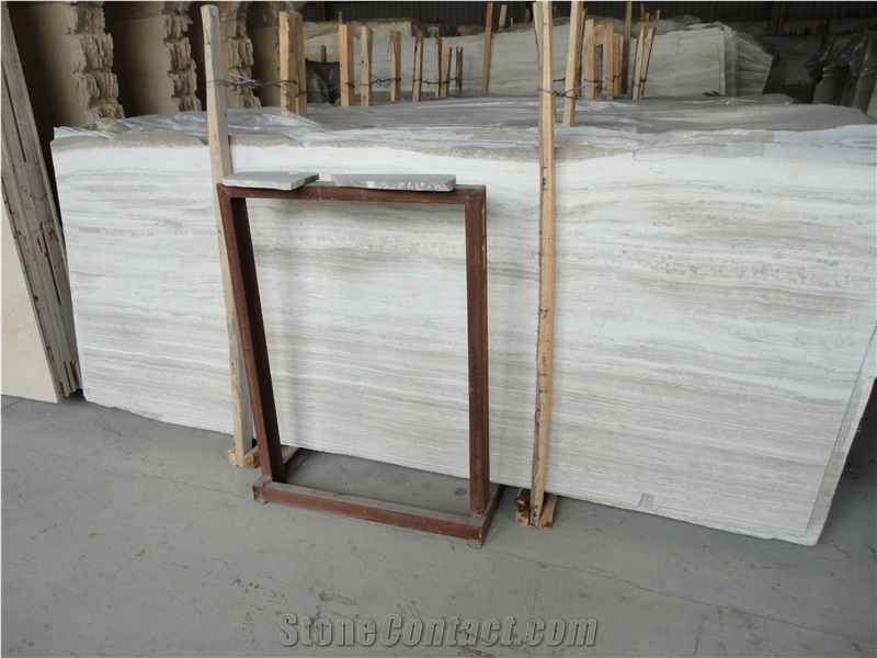 White Wooden Marble Quarry