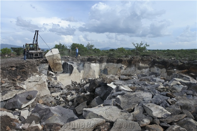 Recinto Poro Abierto Basalt Quarry in Mexico