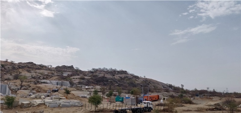 Nadol Silver White Granite - Platinum White Granite Quarry