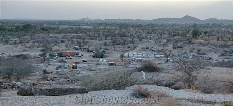 Nadol Silver White Granite - Platinum White Granite Quarry