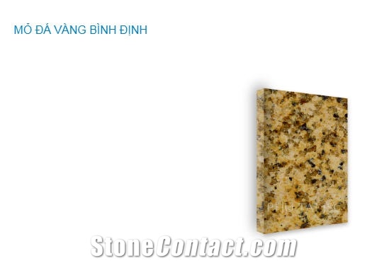 BD Yellow Granie-Yellow Binh Dinh Granite Quarry