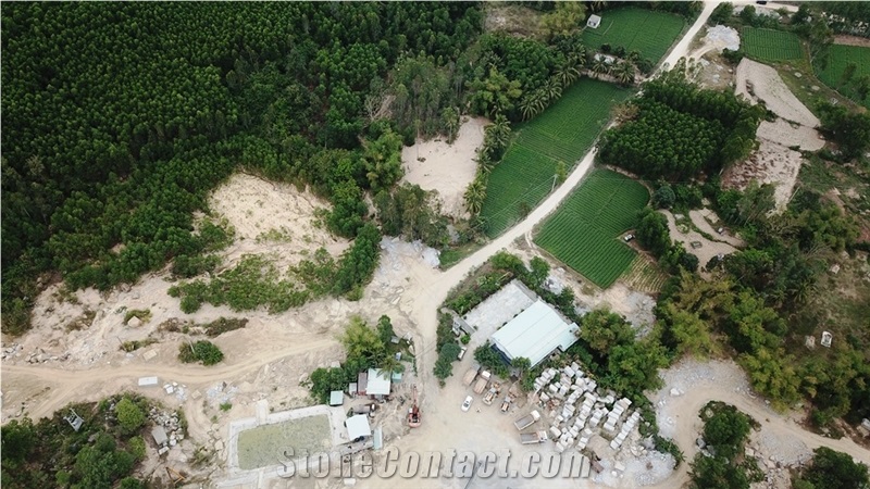PM White Granite-White Phu My Granite Quarry