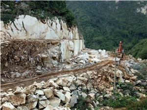 Yen Bai White Marble Quarry