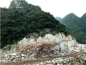 Yen Bai White Marble Quarry