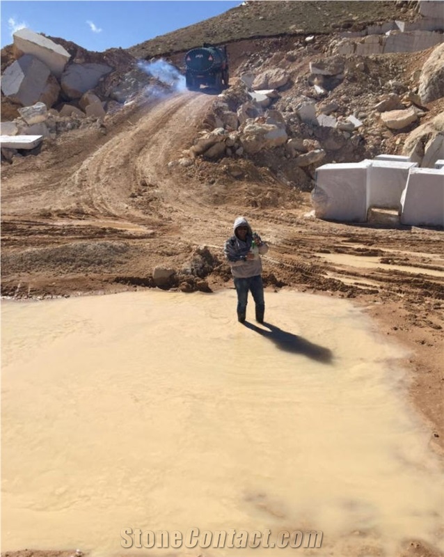 Sania Grey Marble Quarry