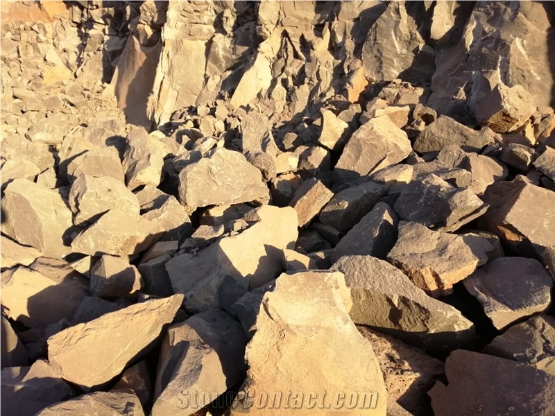 Manaseer Grey Basalt Quarry Jordan
