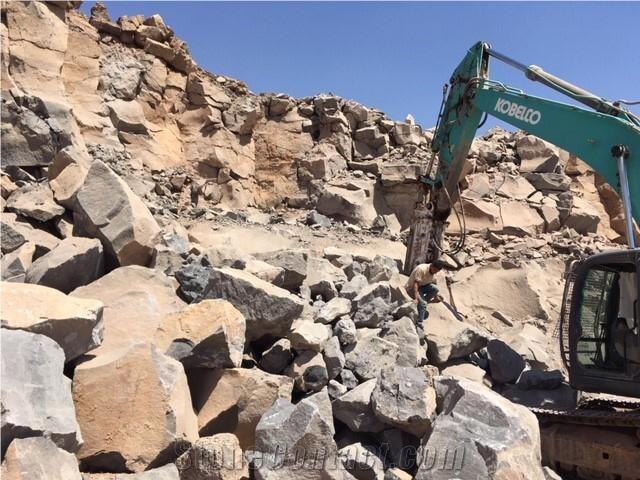 Manaseer Grey Basalt Quarry Jordan
