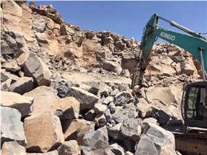 Manaseer Grey Basalt Quarry Jordan