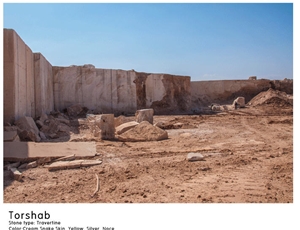 Smoked Travertine, Snake Skin Travertine Torshab Quarry