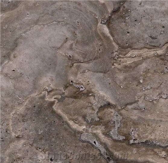 Smoked Travertine, Snake Skin Travertine Torshab Quarry
