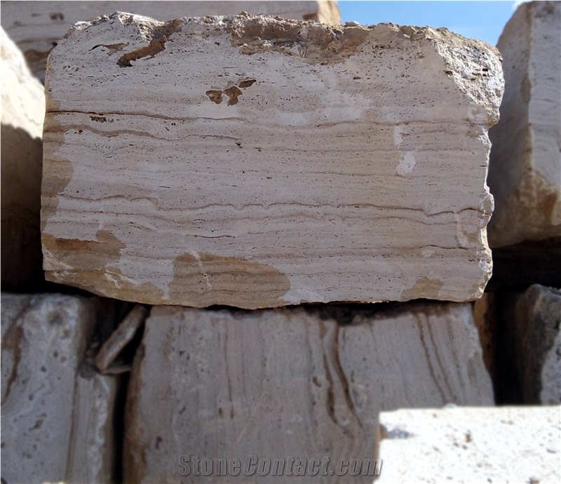 Gazanbar Beige Travertine Quarry