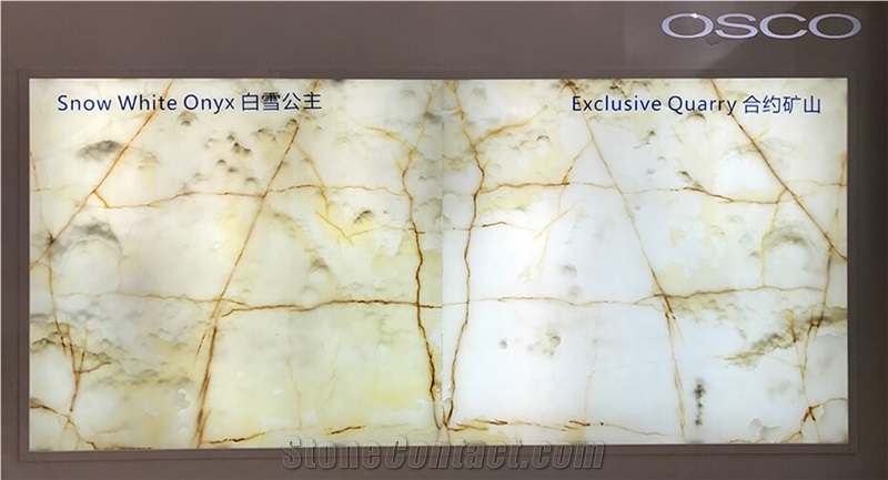 TF White Onyx- Snow White Onyx Quarry