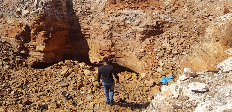 Tiger-eye Mine Semiprecious Stone Quarry