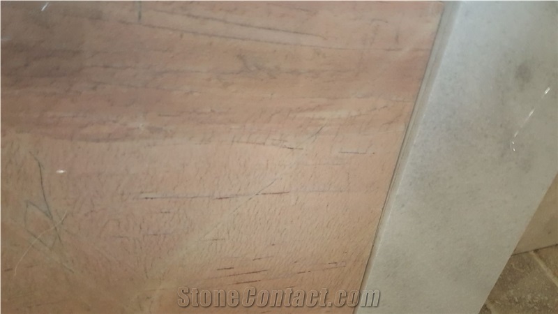 TURKISH PINK WHITE MARBLE QUARRY
