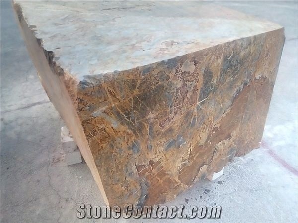 Pardis Sang Black Gold Marble Quarry