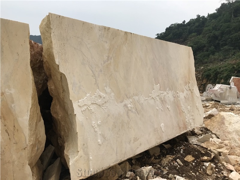 Vietnam Yellow Marble- Yellow Nghe An Marble Quarry