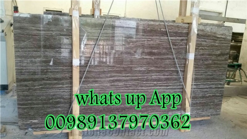 Silver Takab Travertine Quarry
