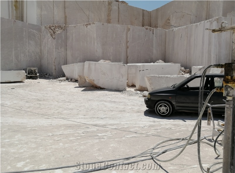 Chenar Marble- Bela Moon Marble, Dehbid Diamond Marble Quarry