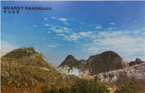 Yunnan Silver Grey Marble Quarry