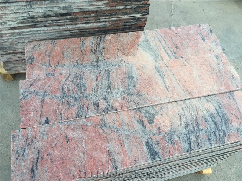 Three Gorges Wave Granite-China Multicolor Red Granite Quarry