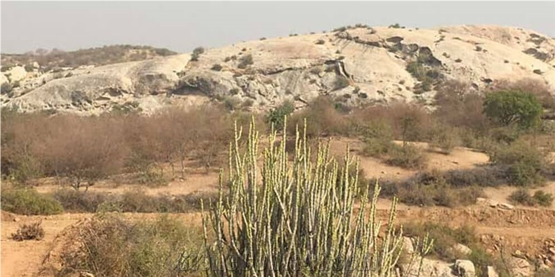 Bianco Angel Granite Quarry