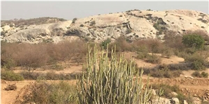 Bianco Angel Granite Quarry