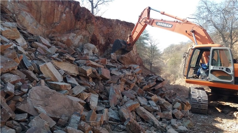 Naledi Natural Quartzite Stone Mining