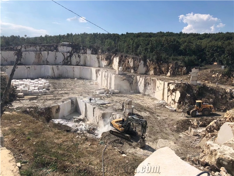 Cyprus Grey Marble Quarry
