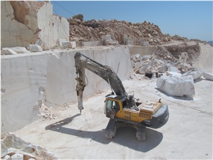 POLMER MARBLE Mugla White Marble Quarry