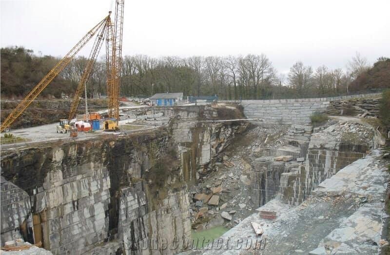 Pizarra Verde Pol Green Moss Slate Quarry