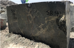 Golden Moss Granite,Sabz Birjand Granite Quarry