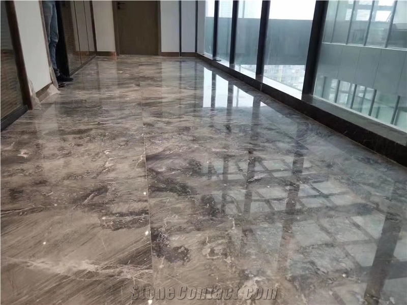 China Romantic Grey Marble Quarry