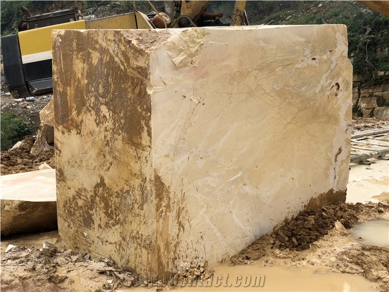 Vietnam Yellow Marble- Yellow Nghe An Marble Quarry