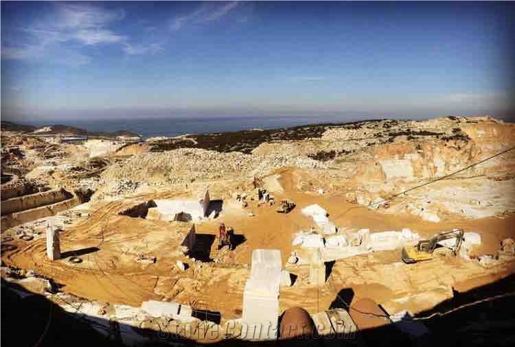 Marmara Silver Marble Quarry