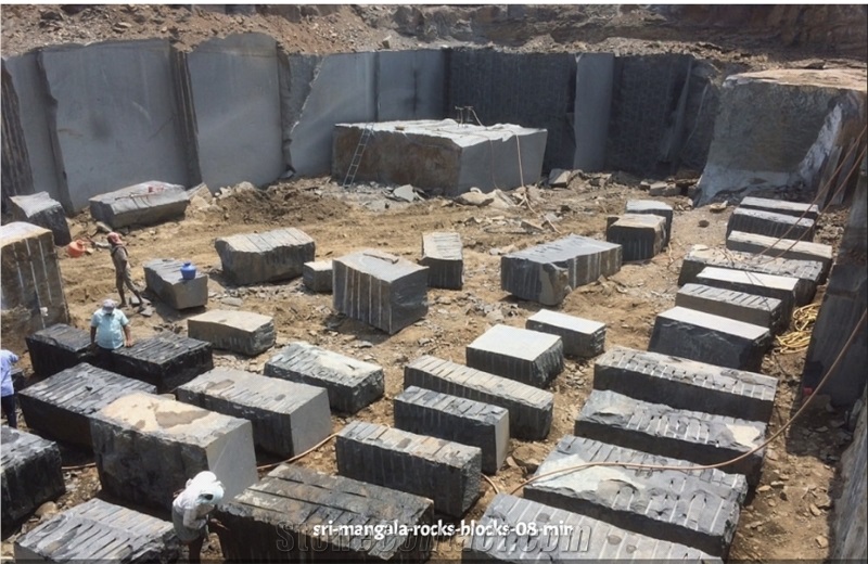 M15 Granite, M Black Granite Quarry