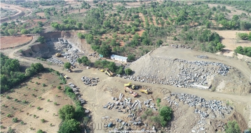 Pearl White Granite Quarry