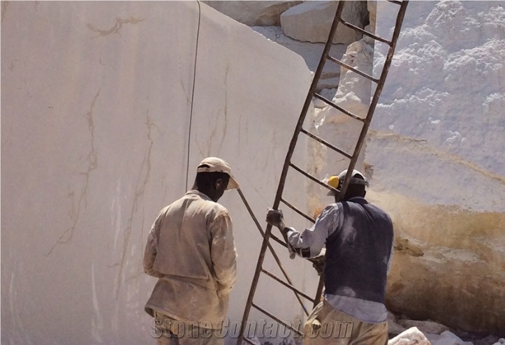 Botticino Super Light Marble Quarry