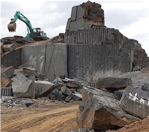 MNG Jet Black Granite Quarry MNG Jet Black Granite Quarry
