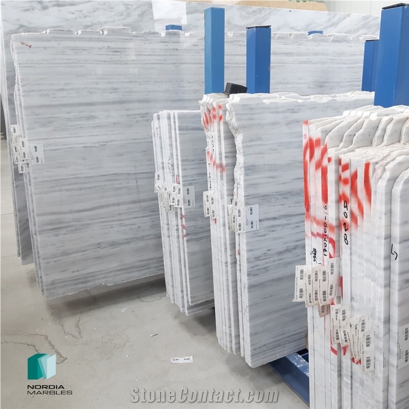 Kavala Semi White Marble Quarry