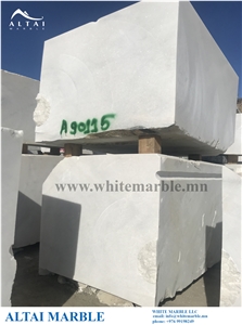 Tayan Nuur Altai White Marble Quarry