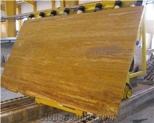 Sivas Yellow Travertine Quarry
