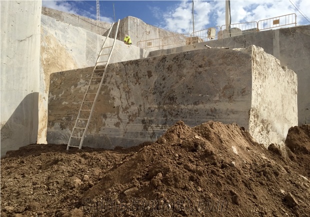 Dark Emperador Marble Quarry