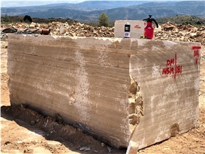 Ivory Cream Travertine Quarry