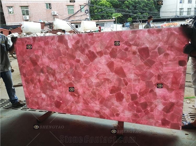 Rose Quartz Raw Stone Quarry