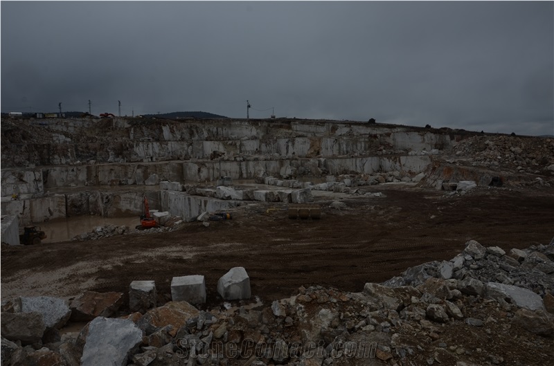 Afyon Silver Travertine- Afyon Emirdag Quarry