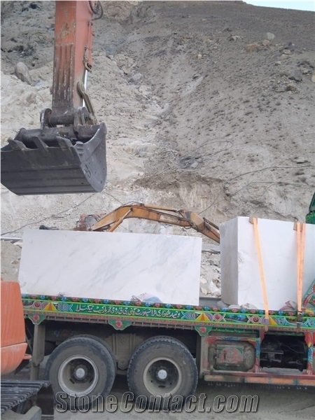 K2 White Marble Quarry