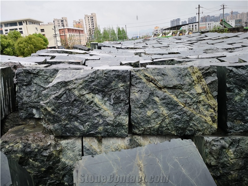 Peacock Green Marble Quarry