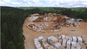 Branco Valongo Limestone Quarry