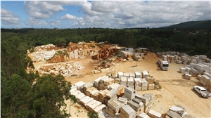 Branco Valongo Limestone Quarry